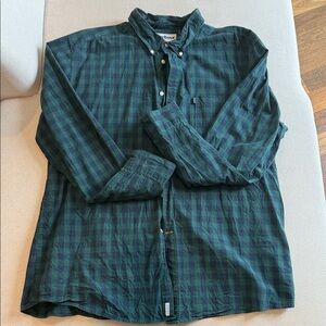 Barbour Dark Green Checkered Men's Shirt